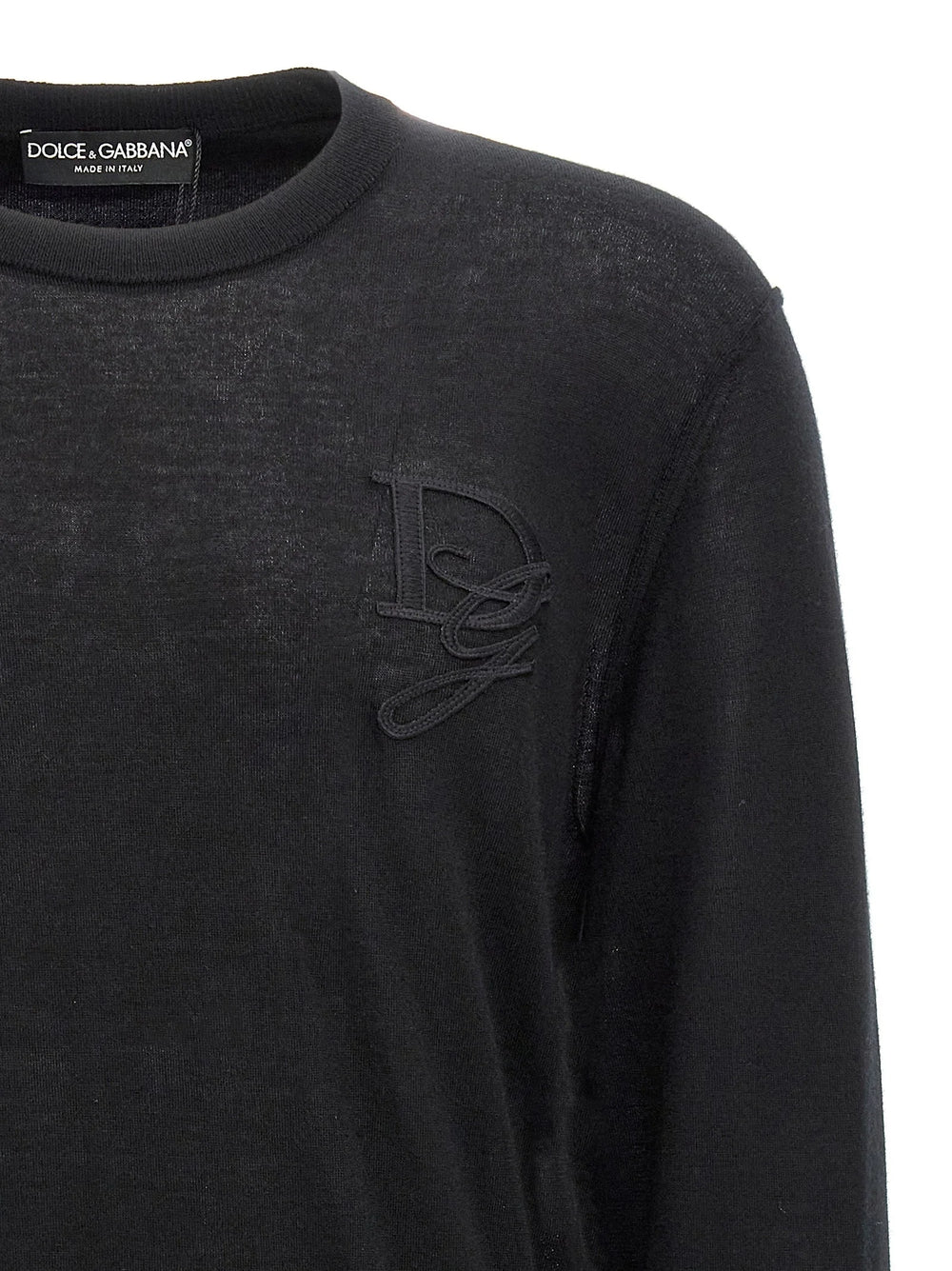 Dolce & Gabbana Black Cashmere Cardigan - IT50 | L