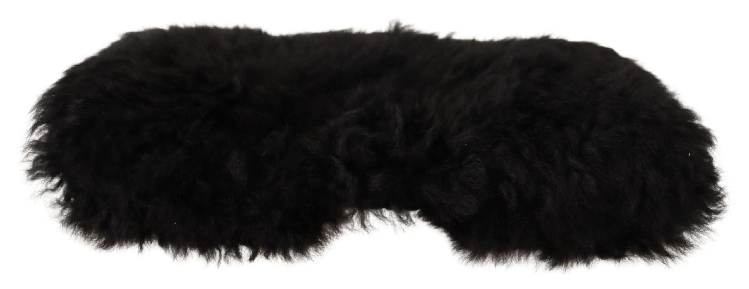Dolce & Gabbana Black Cashmere Fur Women Beanie Women Hat - 57 cm|S - Beanies
