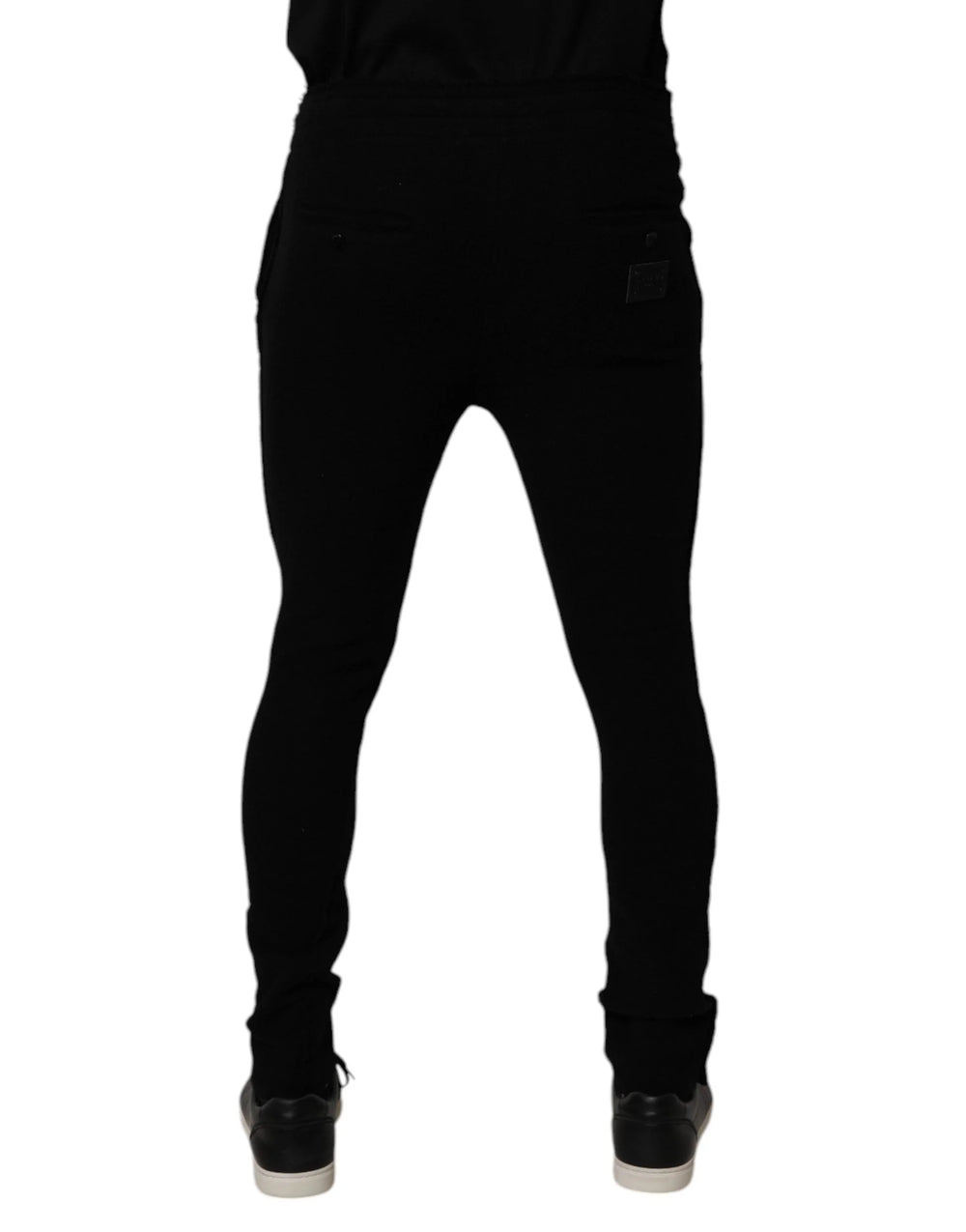 Dolce & Gabbana Black Cashmere Jogger Men Sweatpants Pants - IT48 | M - Joggers