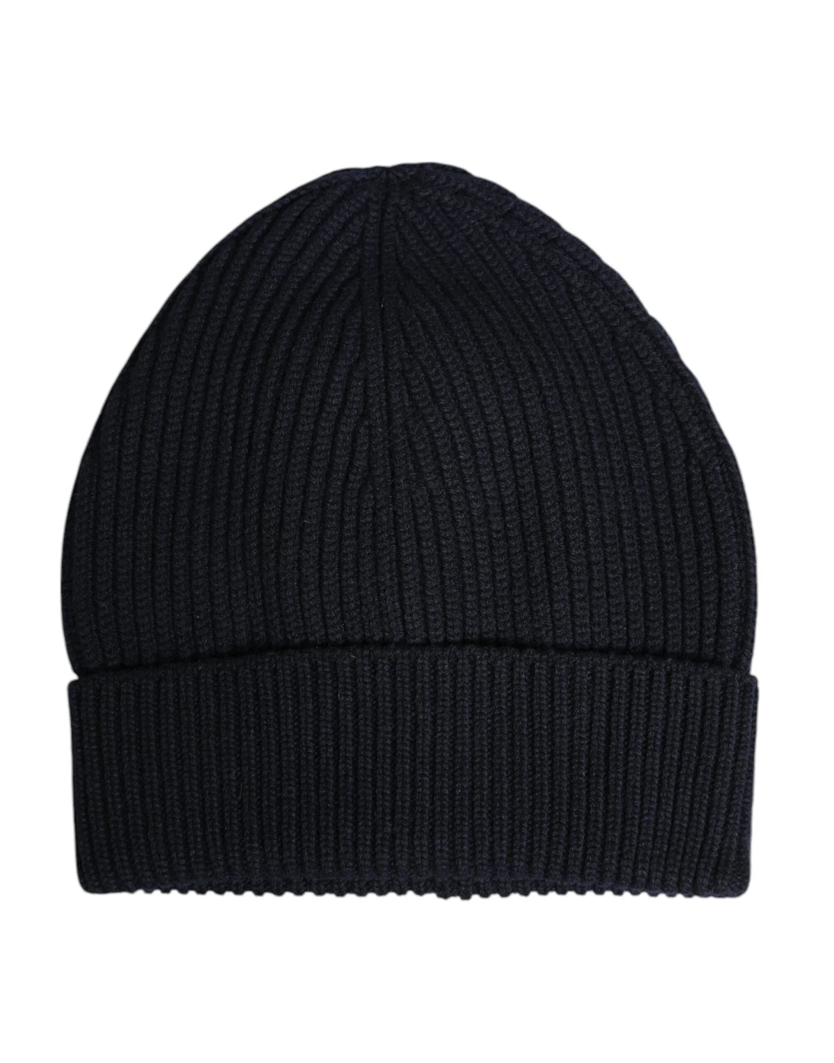 Dolce & Gabbana Black Cashmere Knitted Winter Beanie Hat - Beanies