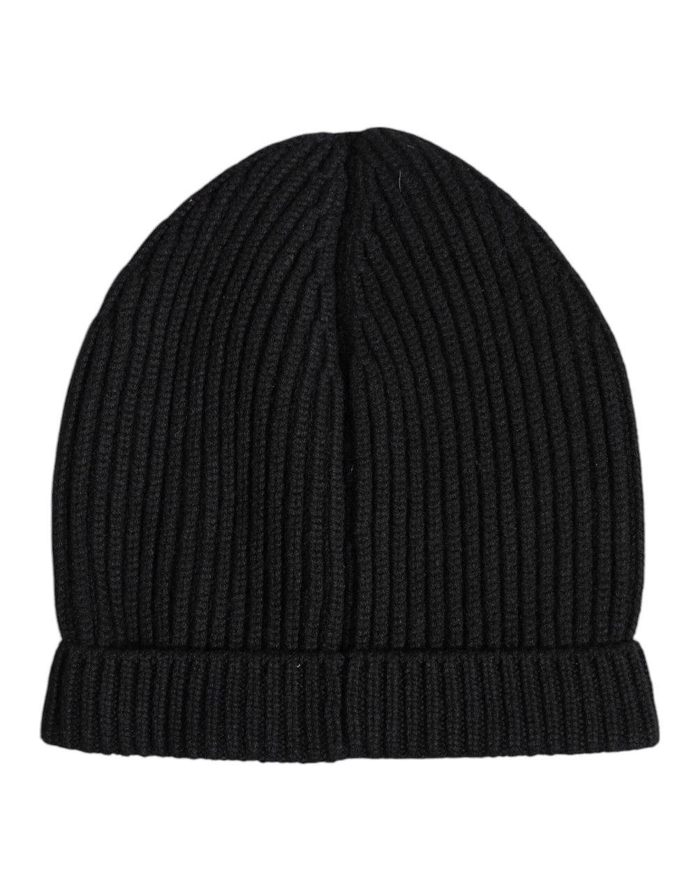 Dolce & Gabbana Black Cashmere Knitted Winter Beanie Hat - Beanies