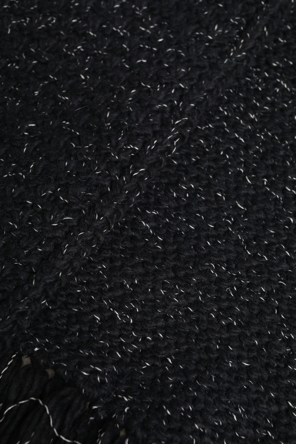 Dolce & Gabbana Black Cashmere Neck Warmer Wrap Shawl Scarf - Scarves & Shawls