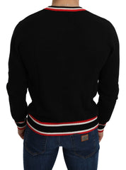 Dolce & Gabbana Black Cashmere Pig of the Year Pullover Sweater - Sweaters