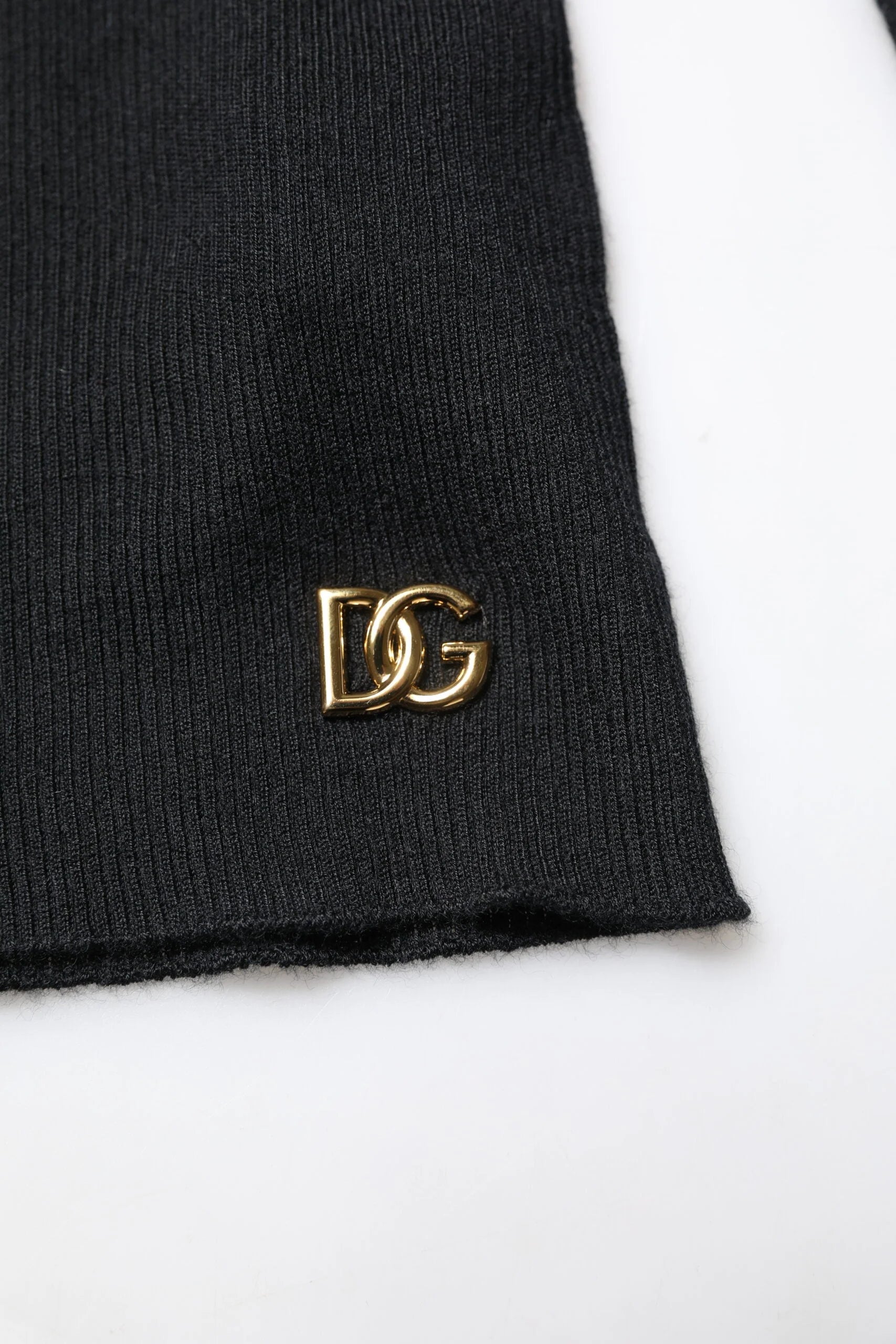 Dolce & Gabbana Black Cashmere Turtleneck Knitted Blouse Top - IT42|M - Sweaters