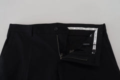Dolce & Gabbana Black Chino Formal Cotton Pants - IT46 | S - Chinos