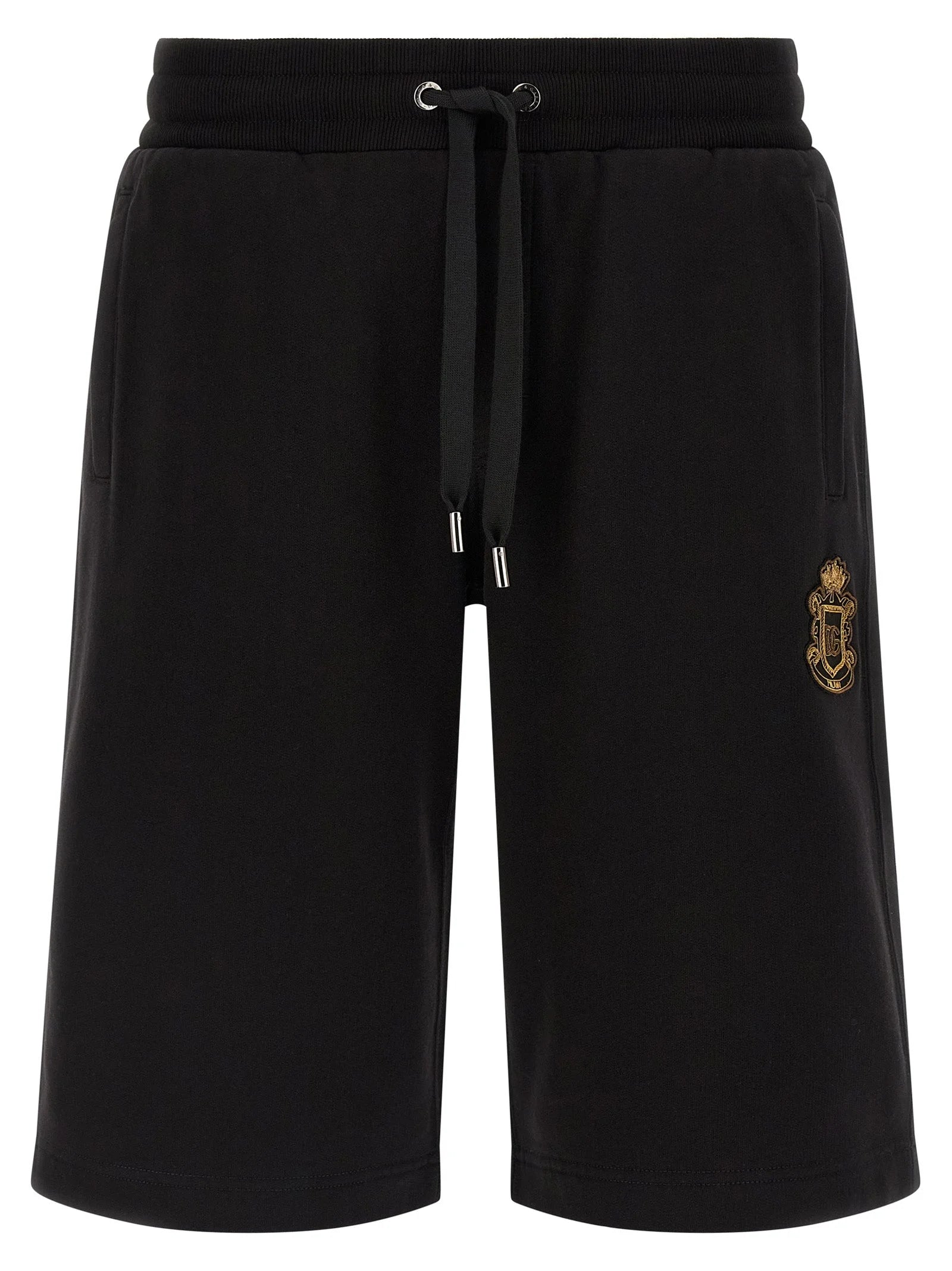 Dolce & Gabbana Black Cotton Bermuda Shorts - 48 | M