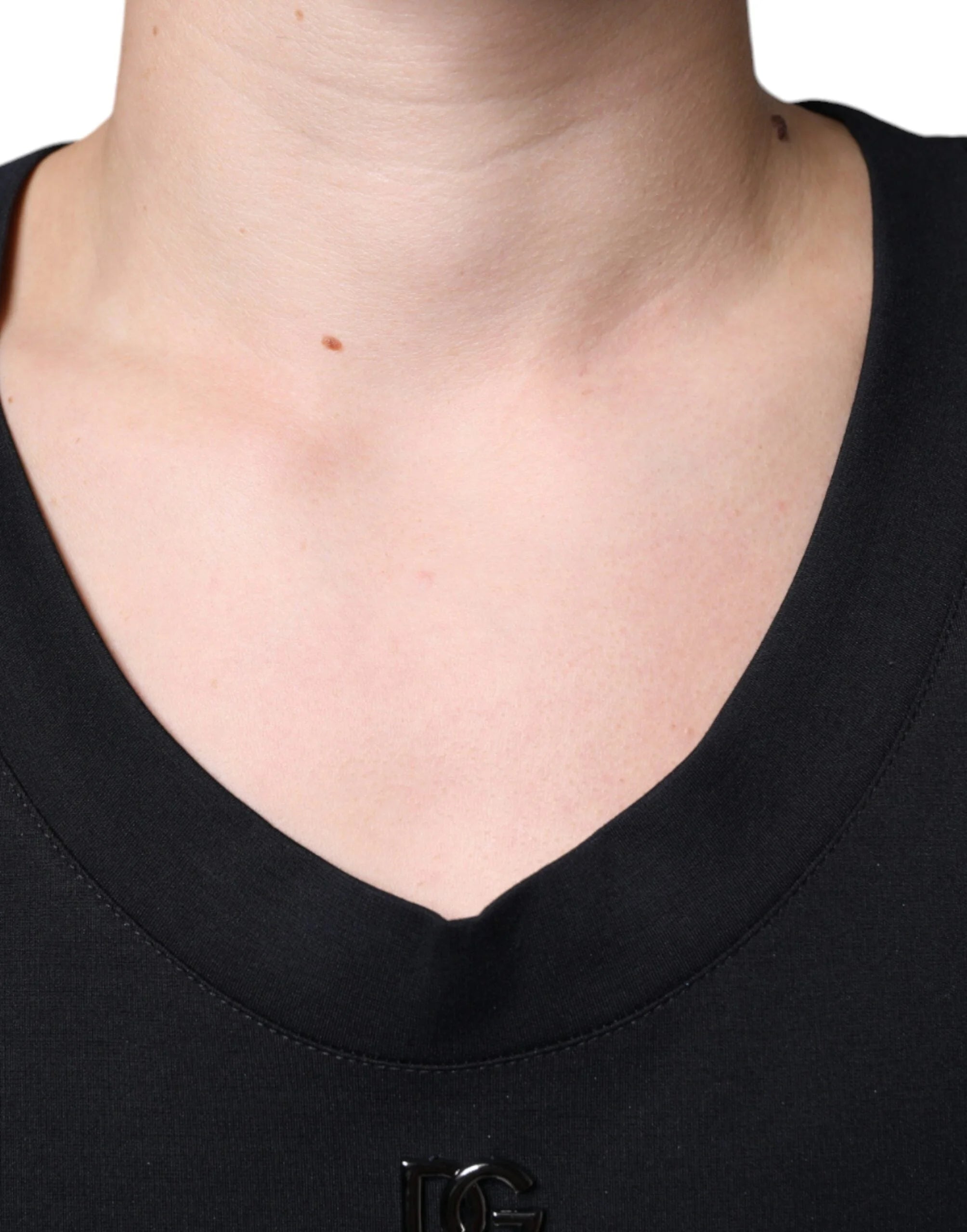 Dolce & Gabbana Black Cotton Born To Be Free Sleeveless T-shirt - IT52 | XL - Tank Tops