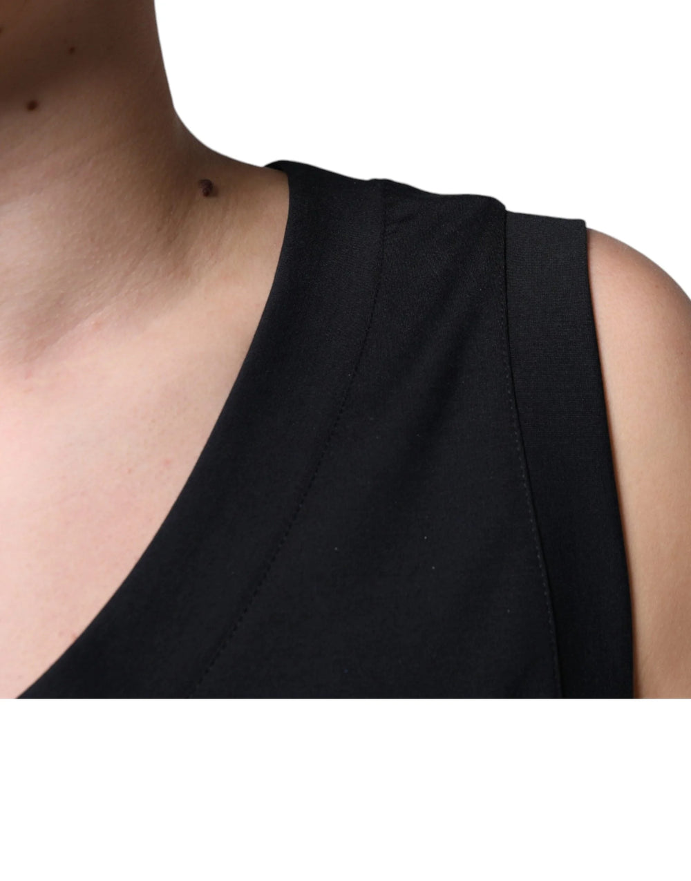 Dolce & Gabbana Black Cotton Born To Be Free Sleeveless T-shirt - IT52 | XL - Tank Tops