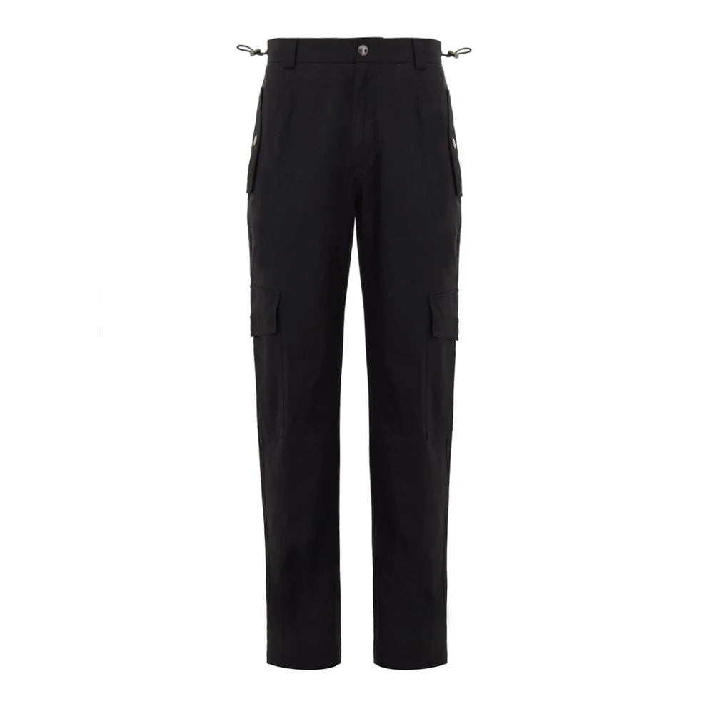 Dolce & Gabbana Black Cotton Cargo Pant - IT48 | M