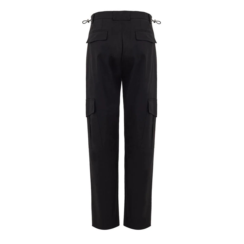 Dolce & Gabbana Black Cotton Cargo Pant - IT48 | M