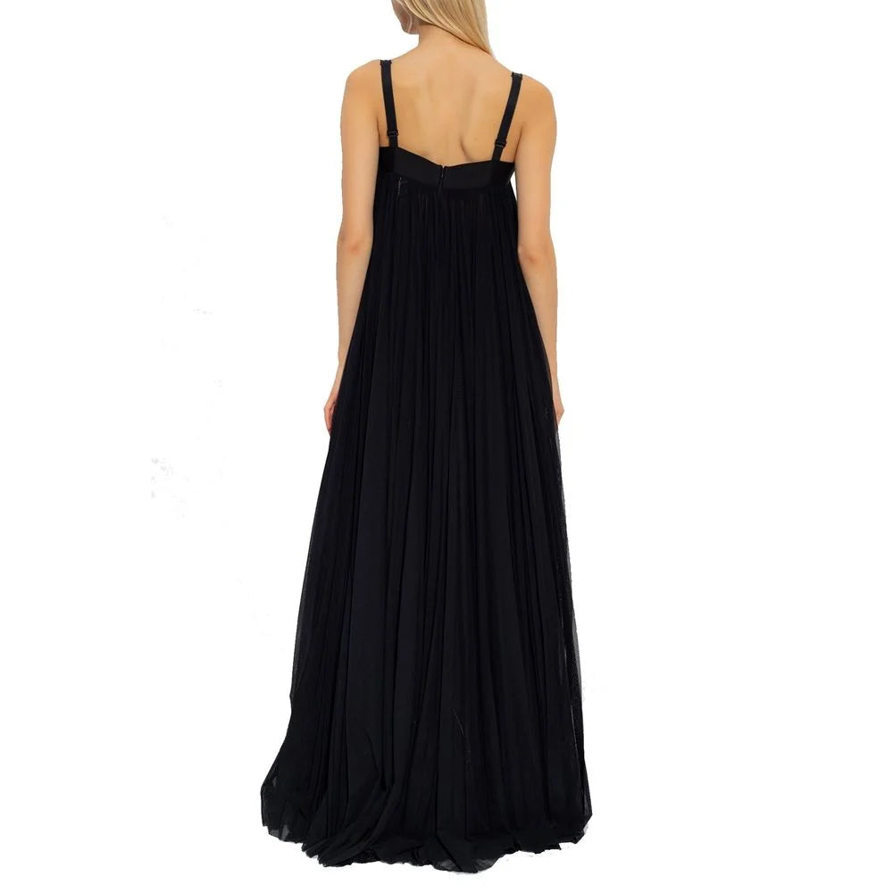 Dolce & Gabbana Black Cotton Casual Dress - 44