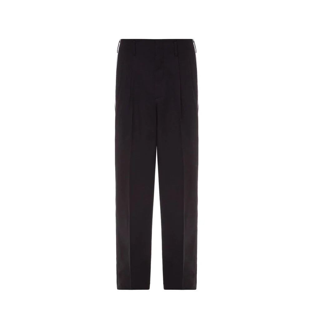 Dolce & Gabbana Black Cotton Casual Pants - 48 | M