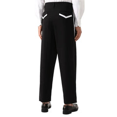Dolce & Gabbana Black Cotton Casual Pants - 48 | M