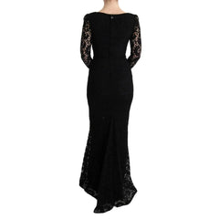 Dolce & Gabbana Black Cotton Dress - IT36 | XS