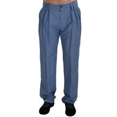 Dolce & Gabbana Black Cotton Dress Pants - IT50 | L