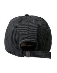 Dolce & Gabbana Black Cotton Embellished Baseball Hat Men - 59 cm|L