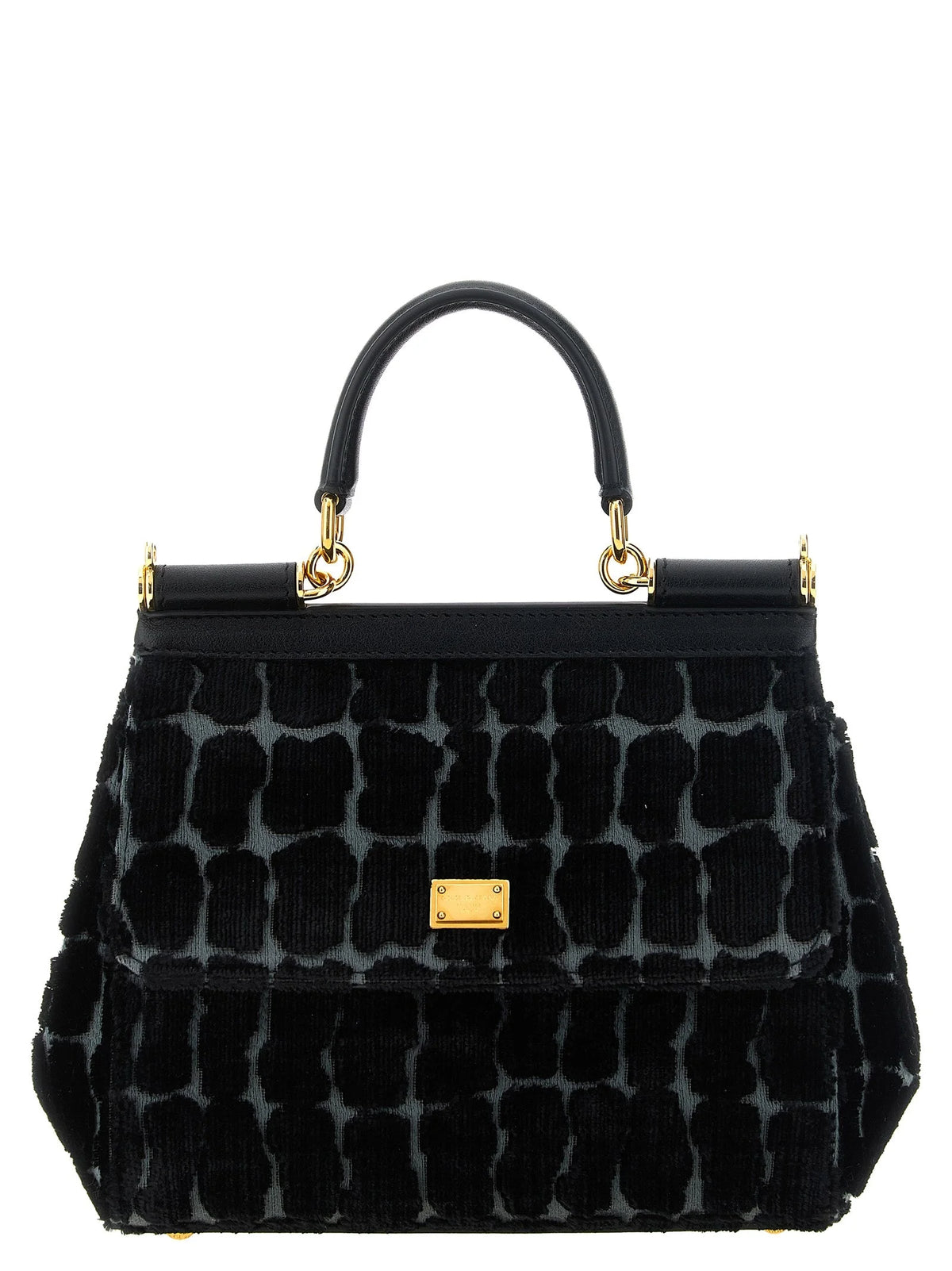 Torba Dolce & Gabbana z czarnej bawełny