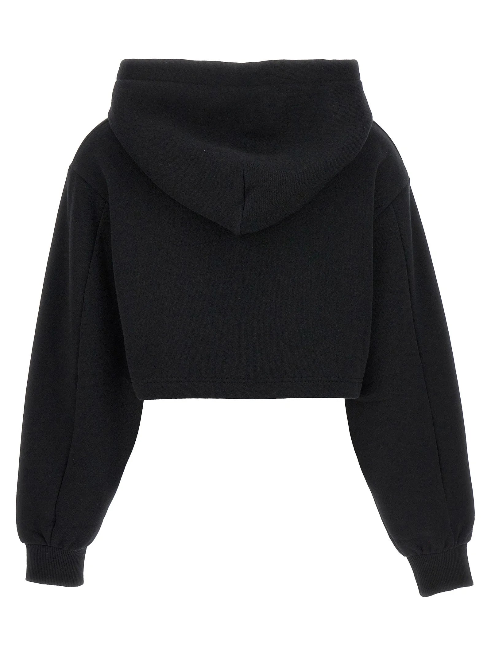 Dolce & Gabbana Black Cotton Hoodie