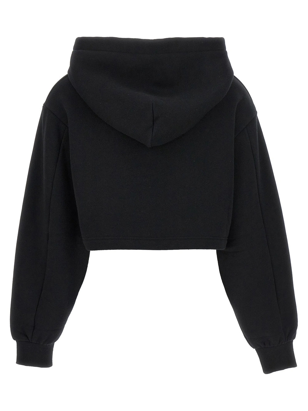Dolce & Gabbana Black Cotton Hoodie