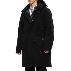 Dolce & Gabbana Black Cotton Jackets & Coat - IT52 | XL - Parkas