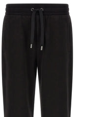 Dolce & Gabbana Black Cotton Joggers (Workout Pants)