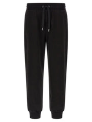 Dolce & Gabbana Black Cotton Joggers (Workout Pants)