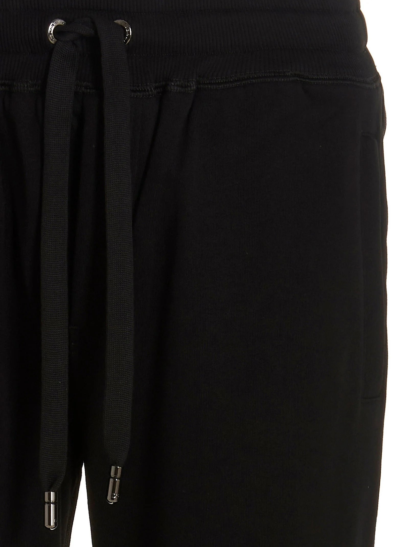 Dolce & Gabbana Black Cotton Joggers (Workout Pants) - IT56 | XL