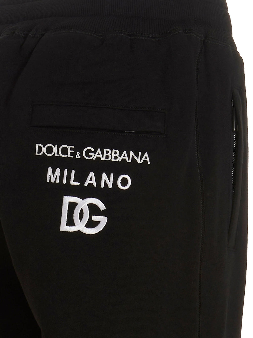 Dolce & Gabbana Black Cotton Joggers (Workout Pants) - IT56 | XL