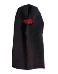 Dolce & Gabbana Black Cotton Knitted Ski Mask Balaclava Hat - Balaclavas