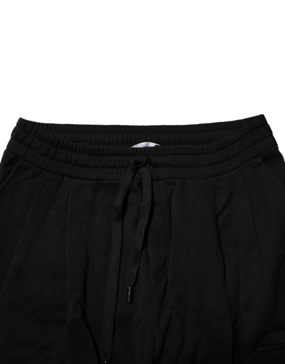 Dolce & Gabbana Black Cotton Logo Jogger Sweatpants Pants - IT56 | XXL - Joggers