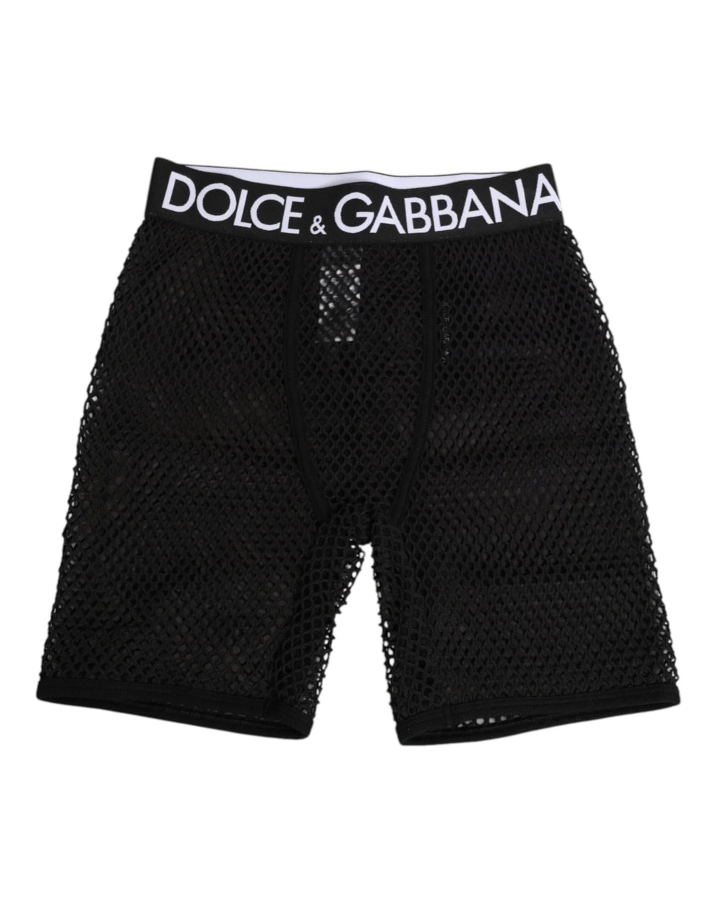 Dolce & Gabbana Black Cotton Logo Shorts Midi Trouser Underwear - IT2 | S - Boyshorts