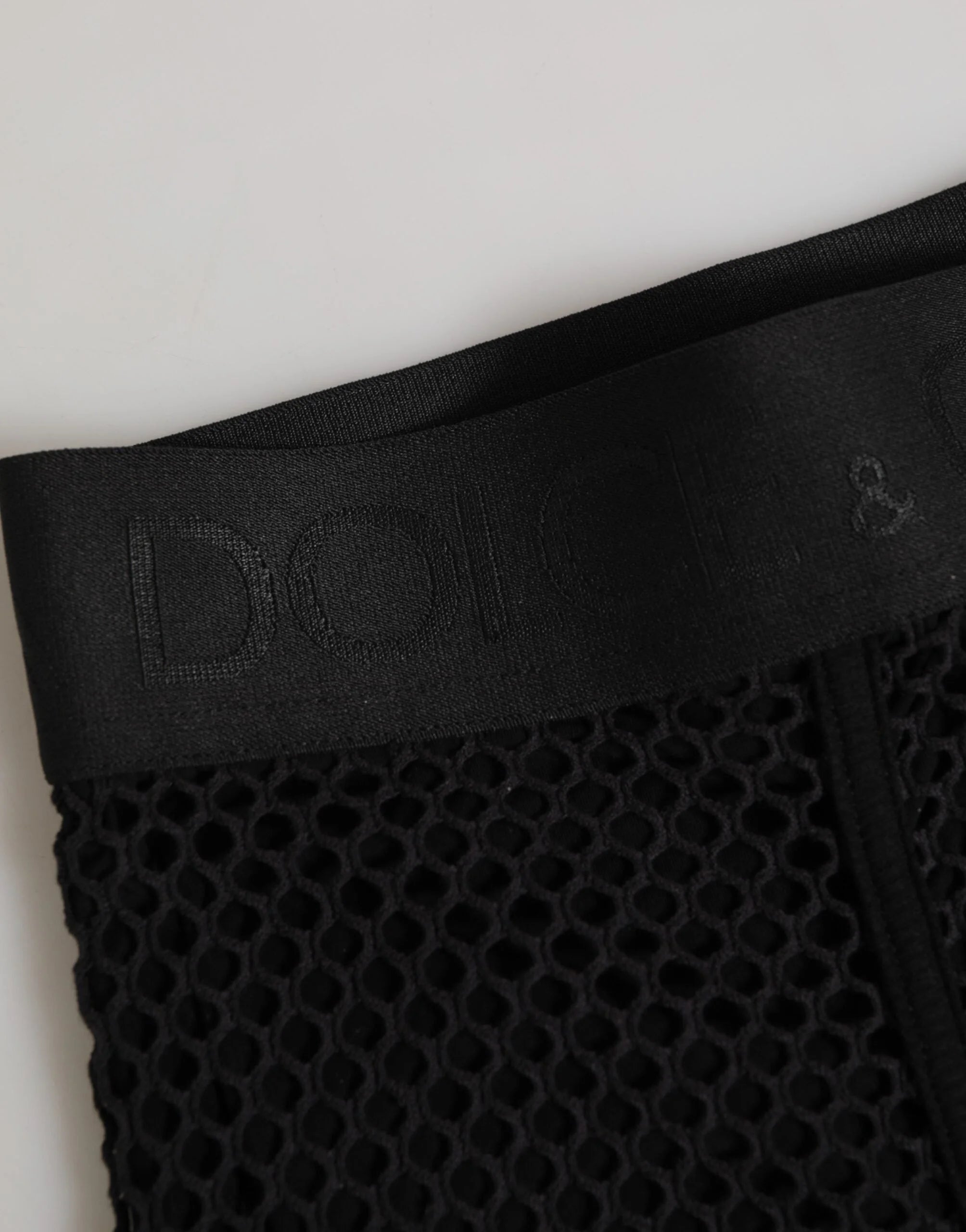 Dolce & Gabbana Black Cotton Logo Shorts Midi Trouser Underwear - IT2 | S - Boyshorts