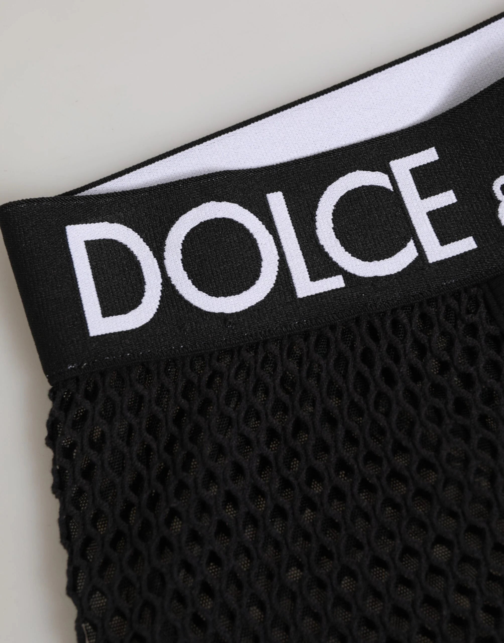Dolce & Gabbana Black Cotton Logo Shorts Midi Trouser Underwear - IT2 | S - Boyshorts