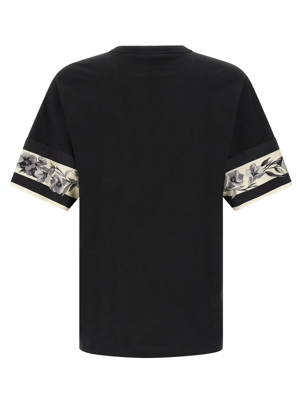 Dolce & Gabbana Black Cotton Long Sleeve T-Shirt