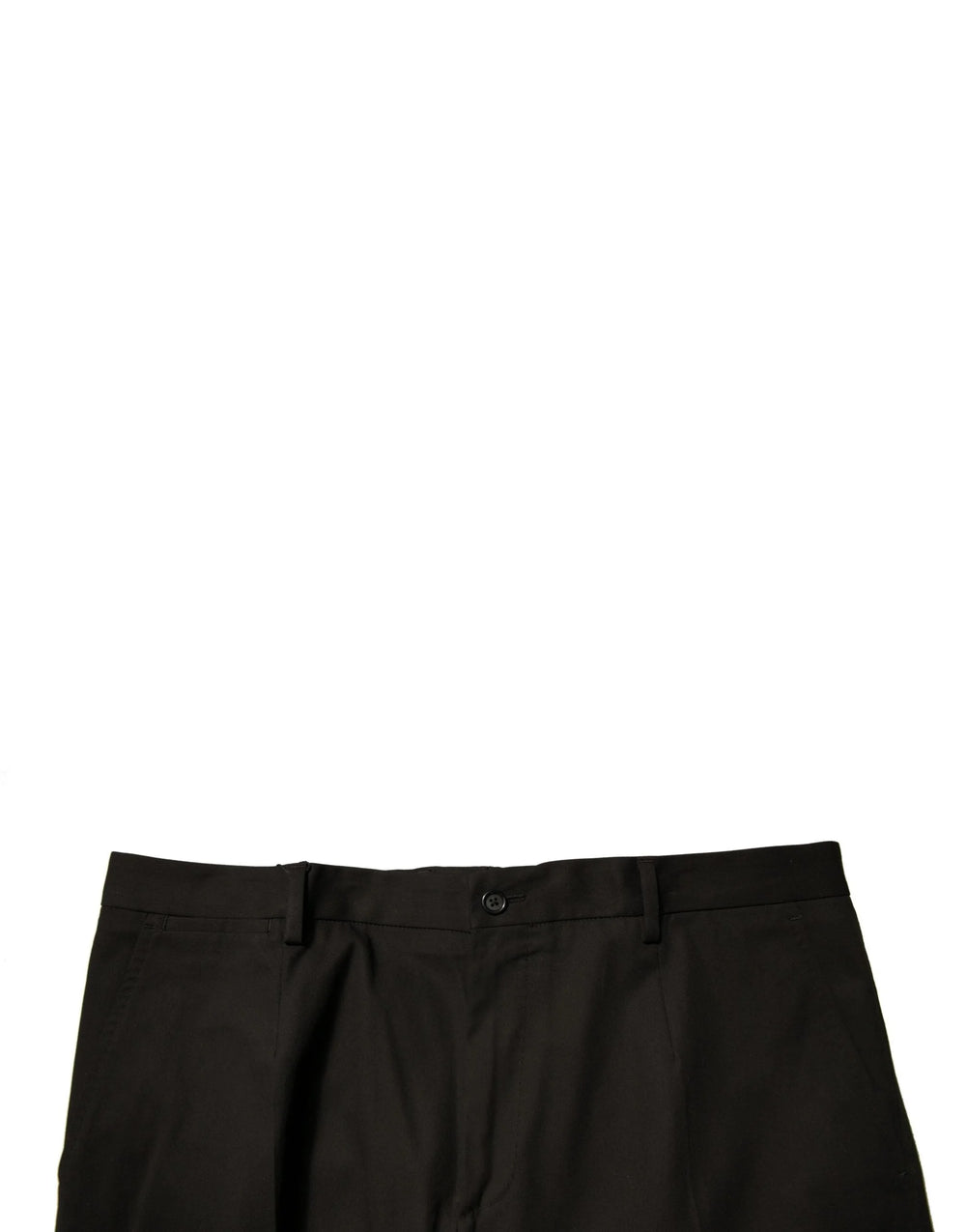 Dolce & Gabbana Black Cotton Men Cargo Casual Pants - Cargo Pants