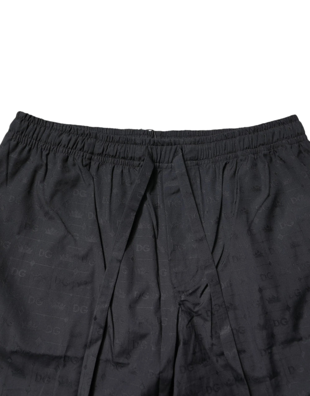 Dolce & Gabbana Black Cotton Men Pajama Set Sleepwear - Pajamas