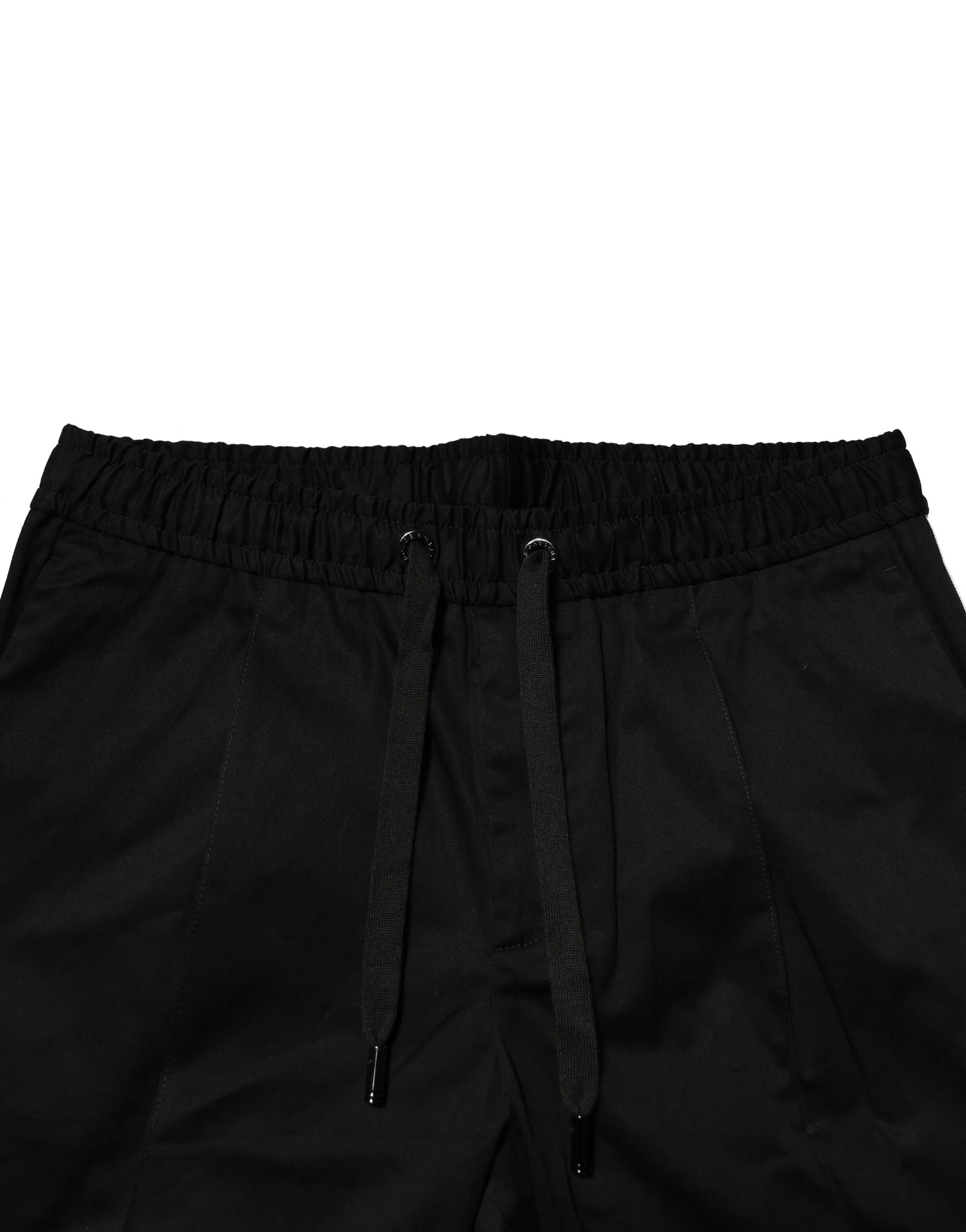 Dolce & Gabbana Black Cotton Mid Waist Jogger Pants - IT50 | L - Joggers