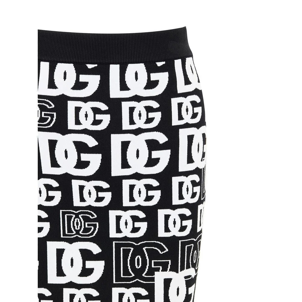 Dolce & Gabbana Black Cotton Mini Skirt - IT40|S