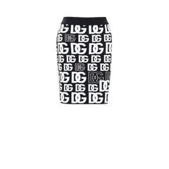 Dolce & Gabbana Black Cotton Mini Skirt - IT40|S