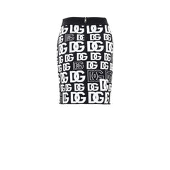 Dolce & Gabbana Black Cotton Mini Skirt - IT40|S