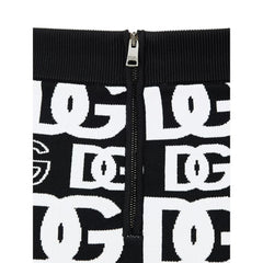 Dolce & Gabbana Black Cotton Mini Skirt - IT40|S