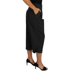 Dolce & Gabbana Black Cotton Pants - IT42