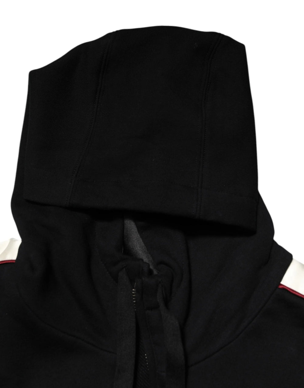 Dolce & Gabbana Black Cotton Plaque Track Cardigan Sweater - IT44 | XS - Cardigans