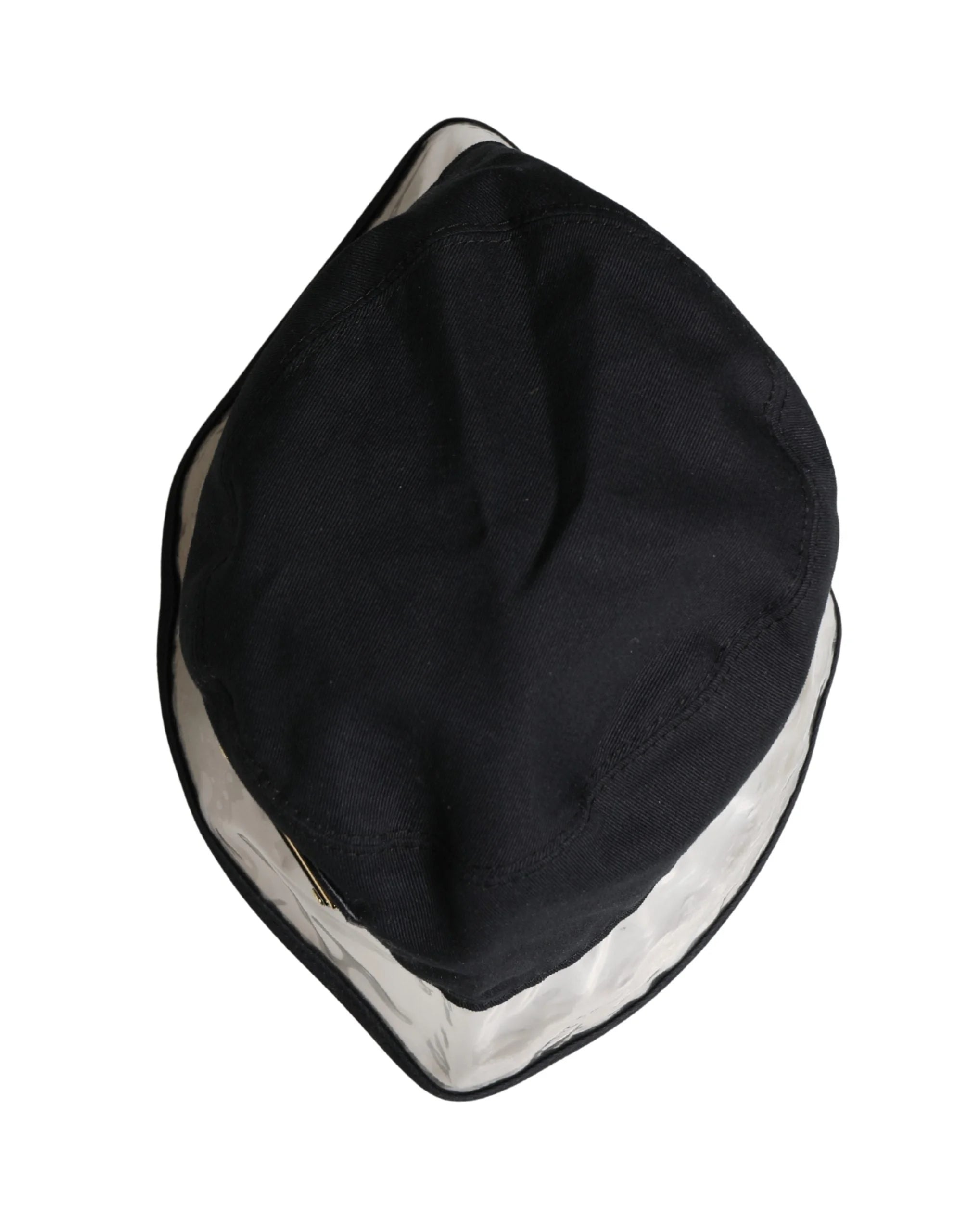 Dolce & Gabbana Schwarzer Fischerhut aus Baumwolle und Kunststoff Capello - 59 cm|L - Fischerhüte