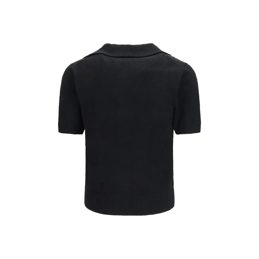 Dolce & Gabbana Black Cotton Polo Shirt - IT48 | M
