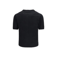 Dolce & Gabbana Black Cotton Polo Shirt - IT48 | M
