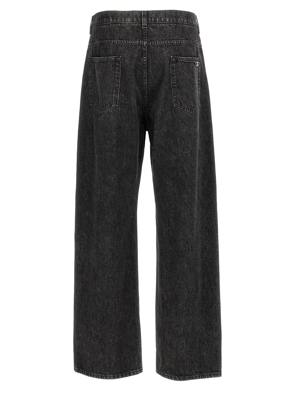 Dolce & Gabbana Black Cotton Relaxed Fit Jeans - IT46 | S