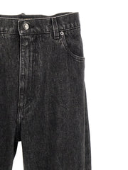 Dolce & Gabbana Black Cotton Relaxed Fit Jeans - IT46 | S