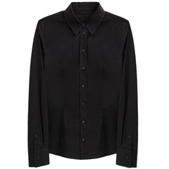 Dolce & Gabbana Black Cotton Shirt - 44 - Shirts