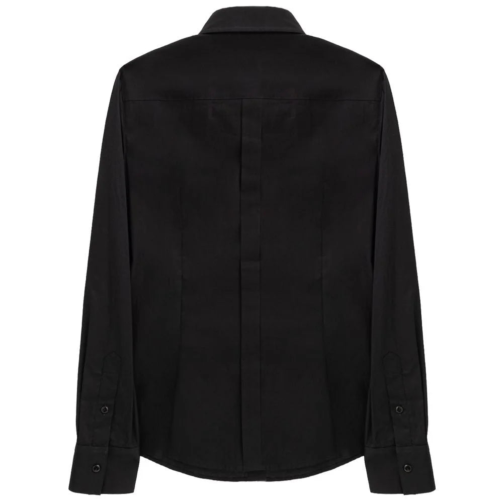 Dolce & Gabbana Black Cotton Shirt - 44 - Shirts